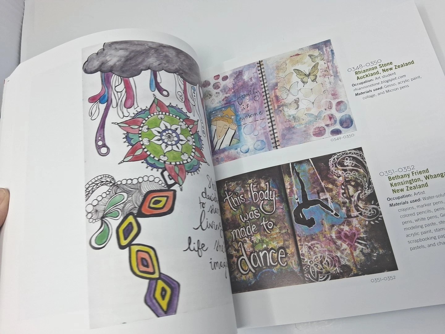 World Artist Journal Pages Book 1000+ Artworks 230 Artists Drawing Devries 2015