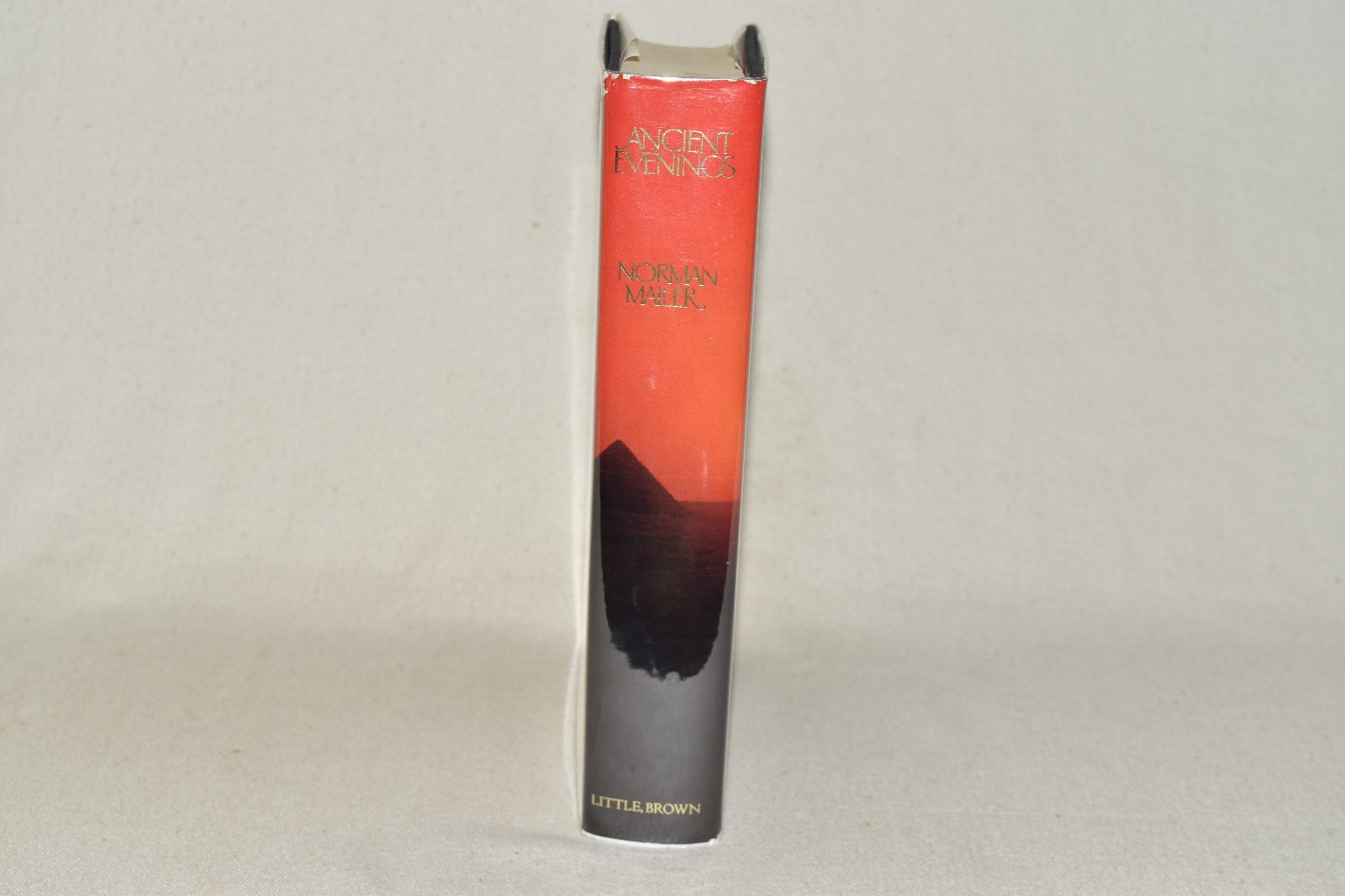 SIGNED Norman Mailer ANCIENT EVENINGS HCDJ 1ST/3RD 1983 Naked Dead EXC/RARE OOP