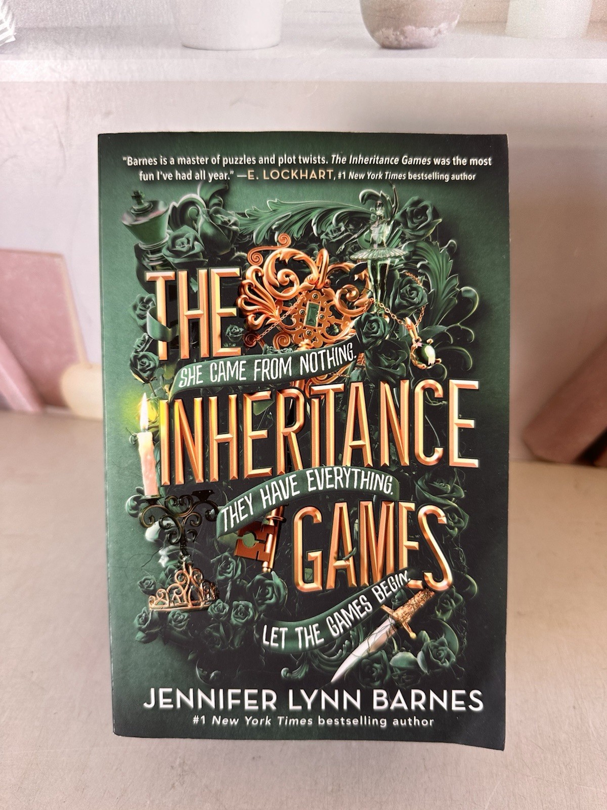 The Inheritance Games – Paperback By Barnes, Jennifer Lynn – GOOD