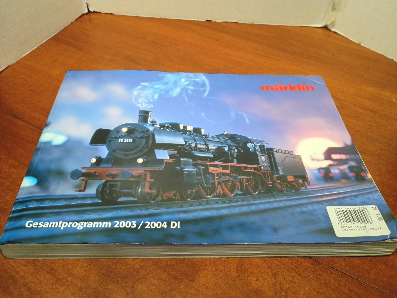 GERMAN MARKLIN MODEL TRAIN PROGRAM 2003/2004 552 PAGE CATALOG