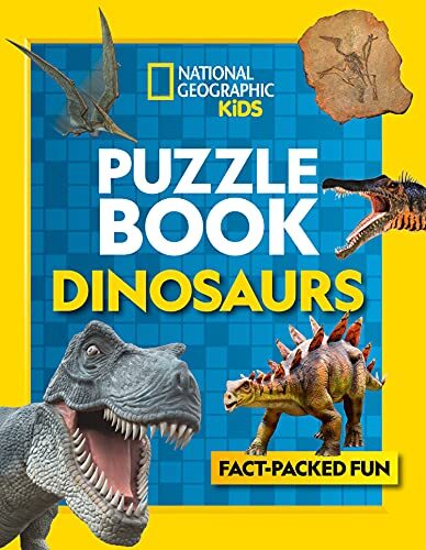Puzzle Book Dinosaurs By NA