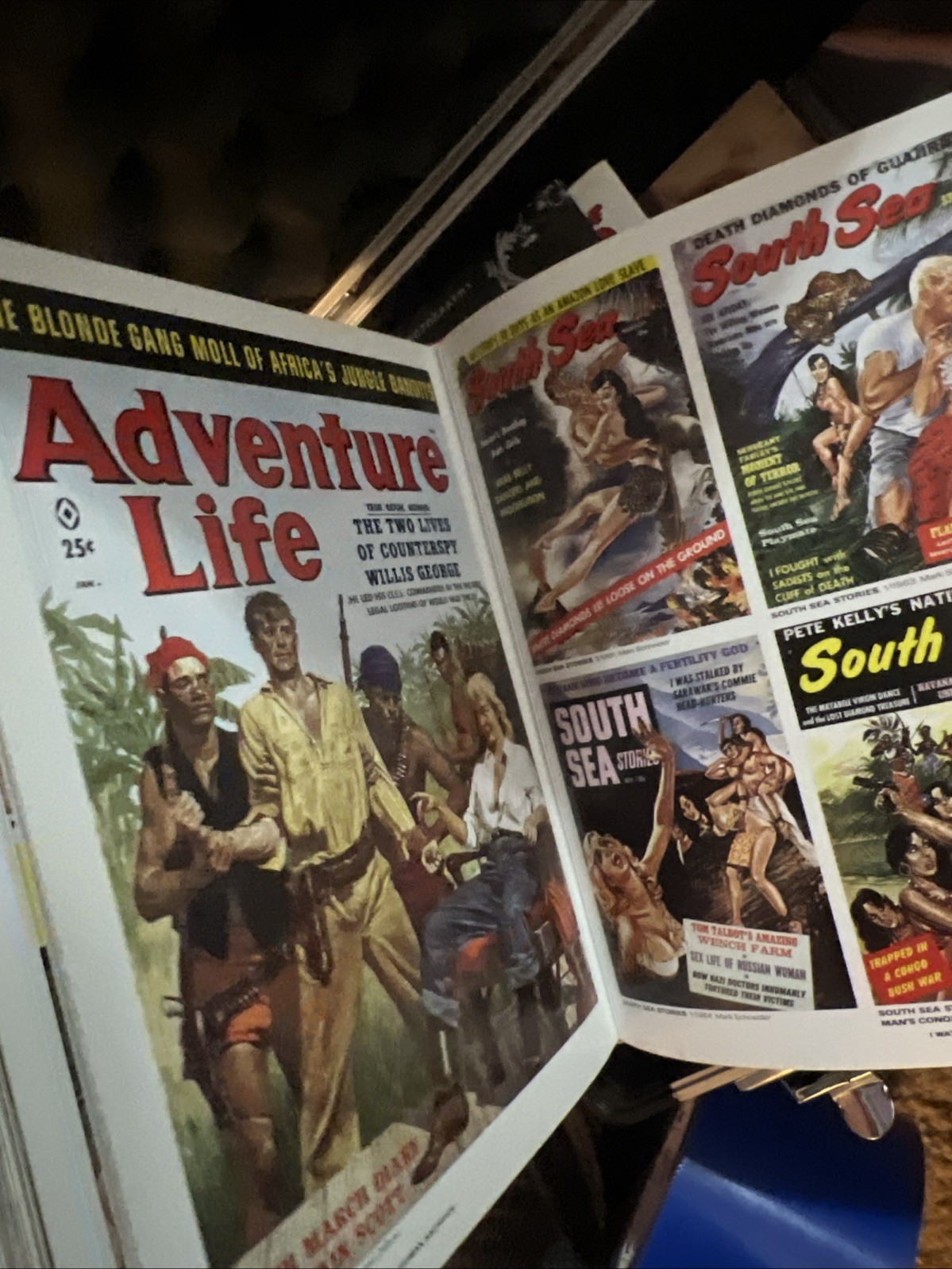 Men’s Adventure Magazines Pre-owned 2008 Taschen HC Book Max Allan Collins 350pg