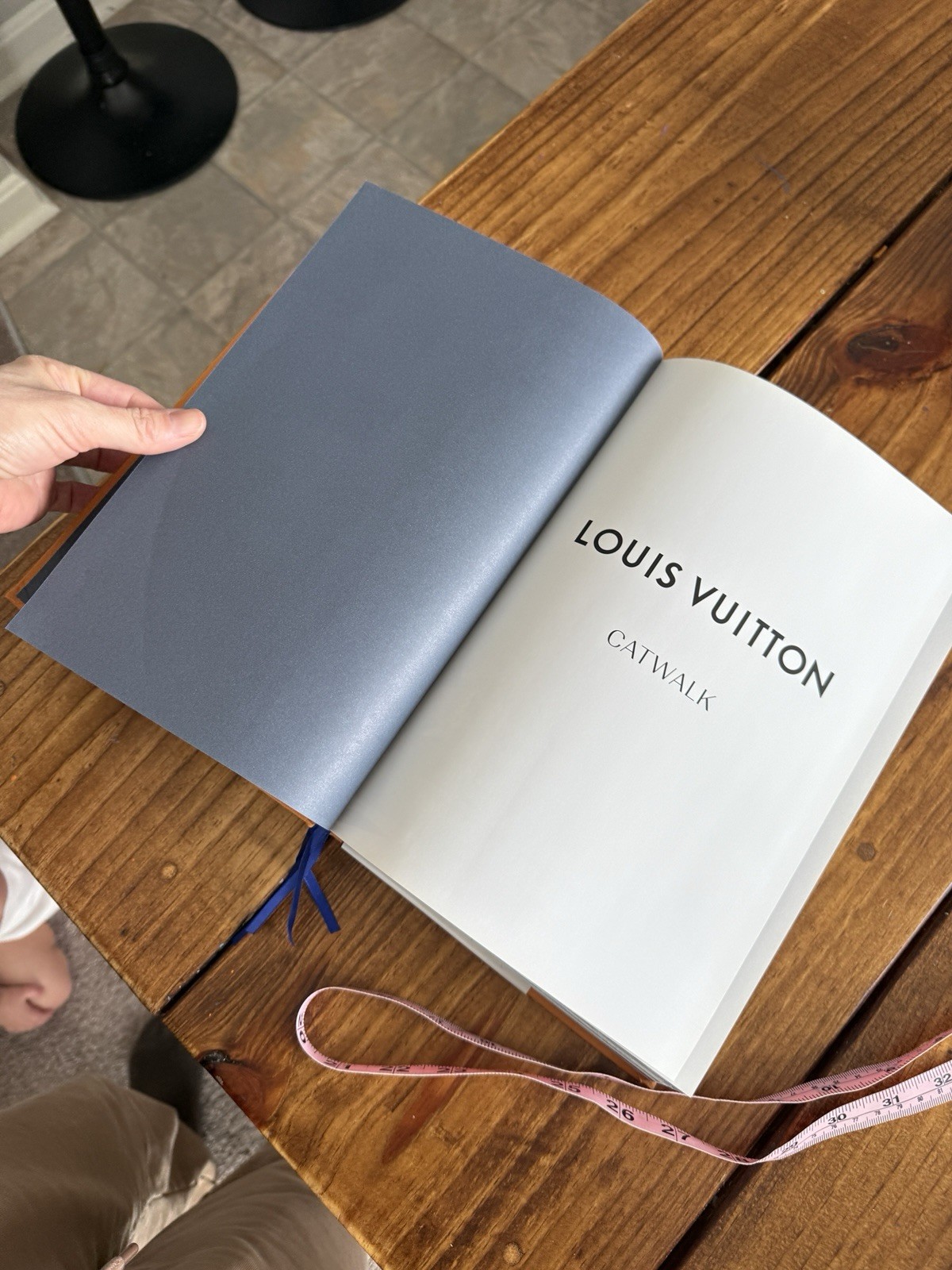 Louis Vuitton Catwalk Hardcover Book Thames & Hudson Table Decor