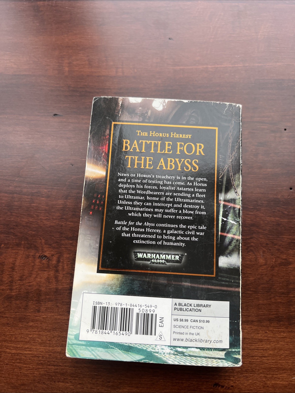 Battle for the Abyss by Ben Counter (2008, Mass Market)