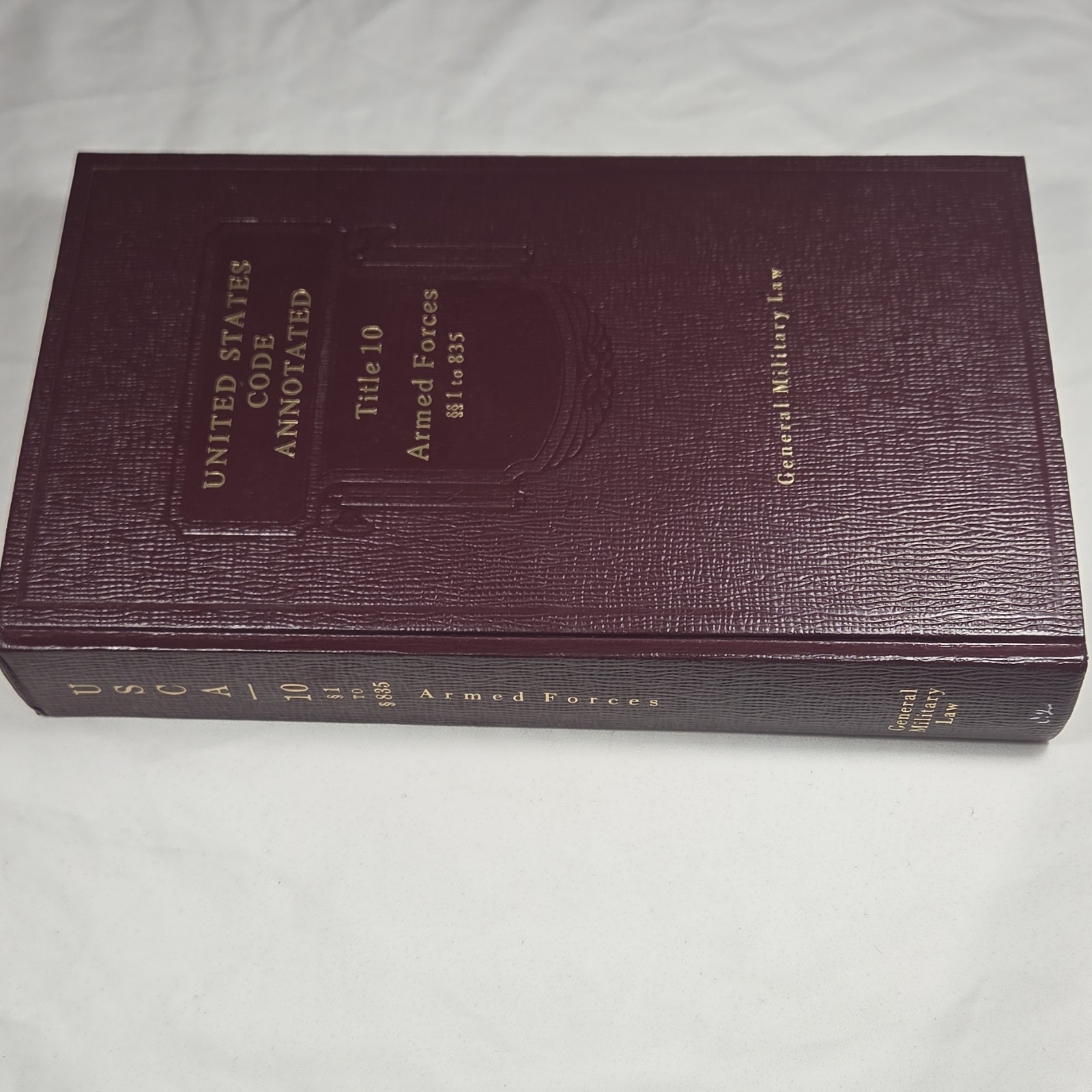 United States Code Annotated Title 10 Armed Forces West Publishing Co. Hardcover