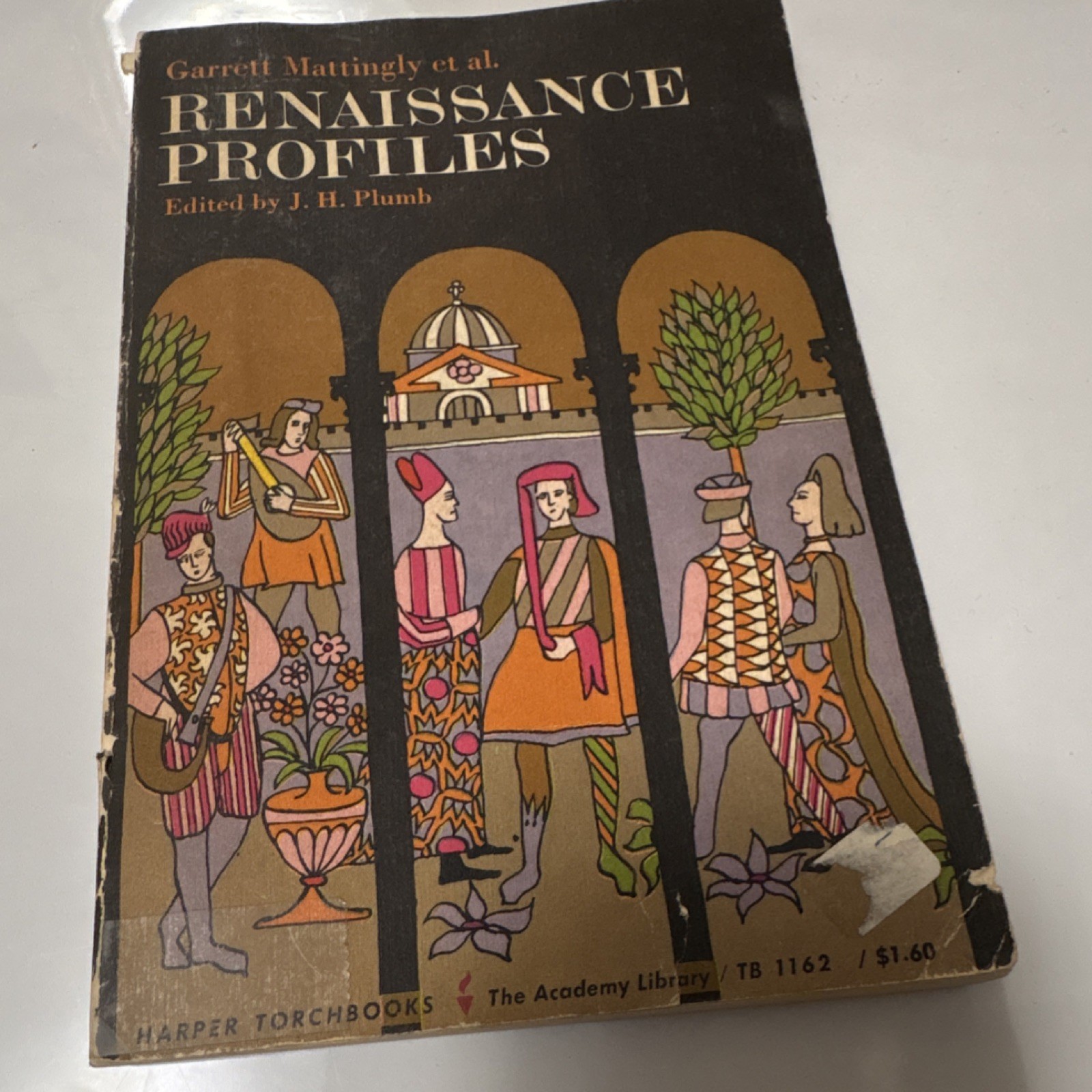 Renaissance Profiles, Garrett Mattingly, Harper, 1965 PB, Torchbooks