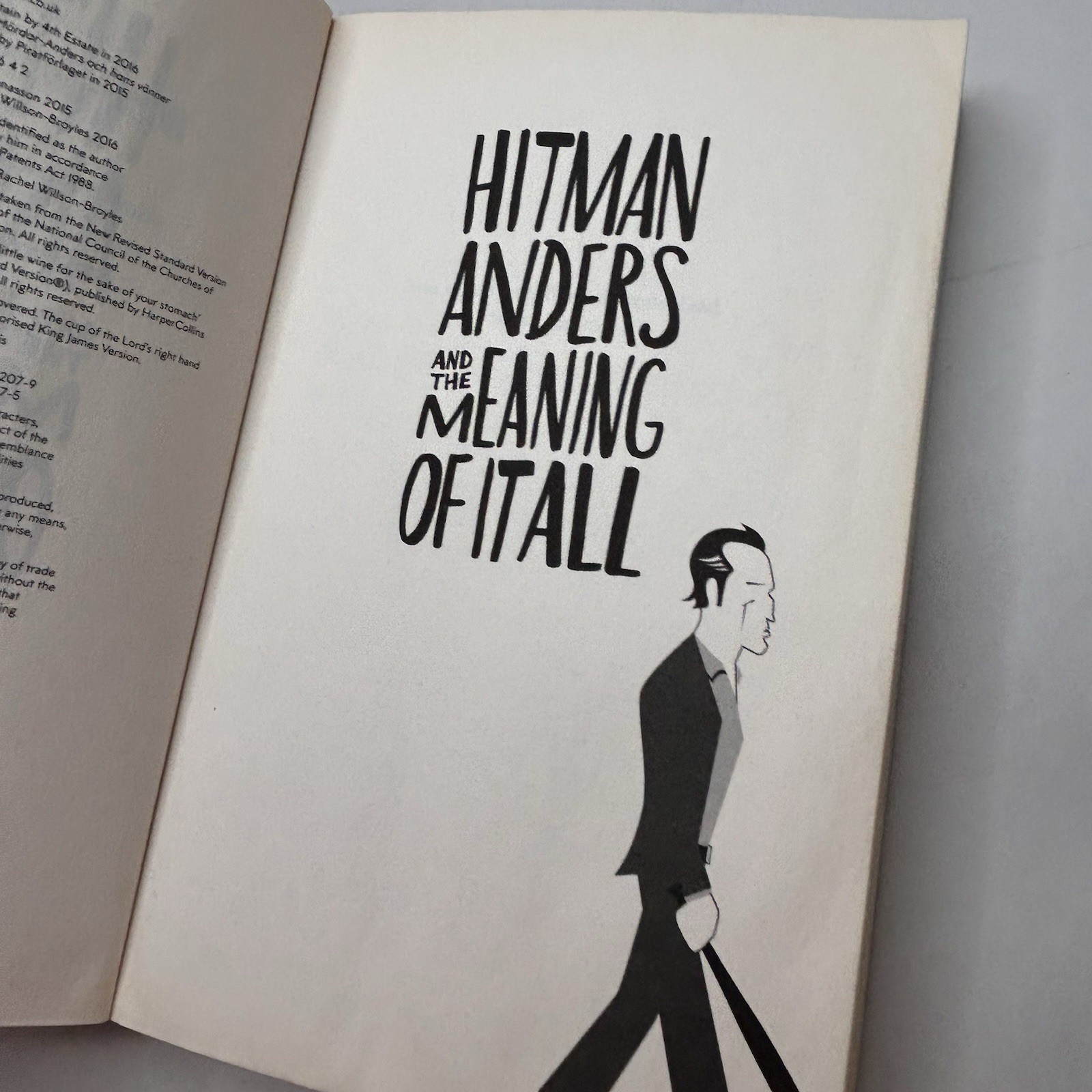 Hitman Anders and the Meaning of It All Jonas Jonasson Humorous Crime Novel