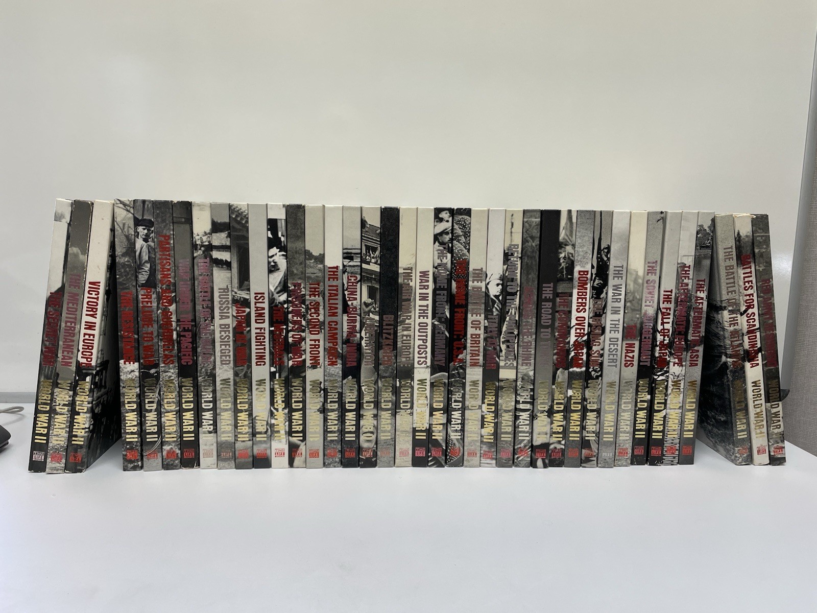 *Rare Poster Included* Time Life Books World War II WWII 39 Volume Complete Set