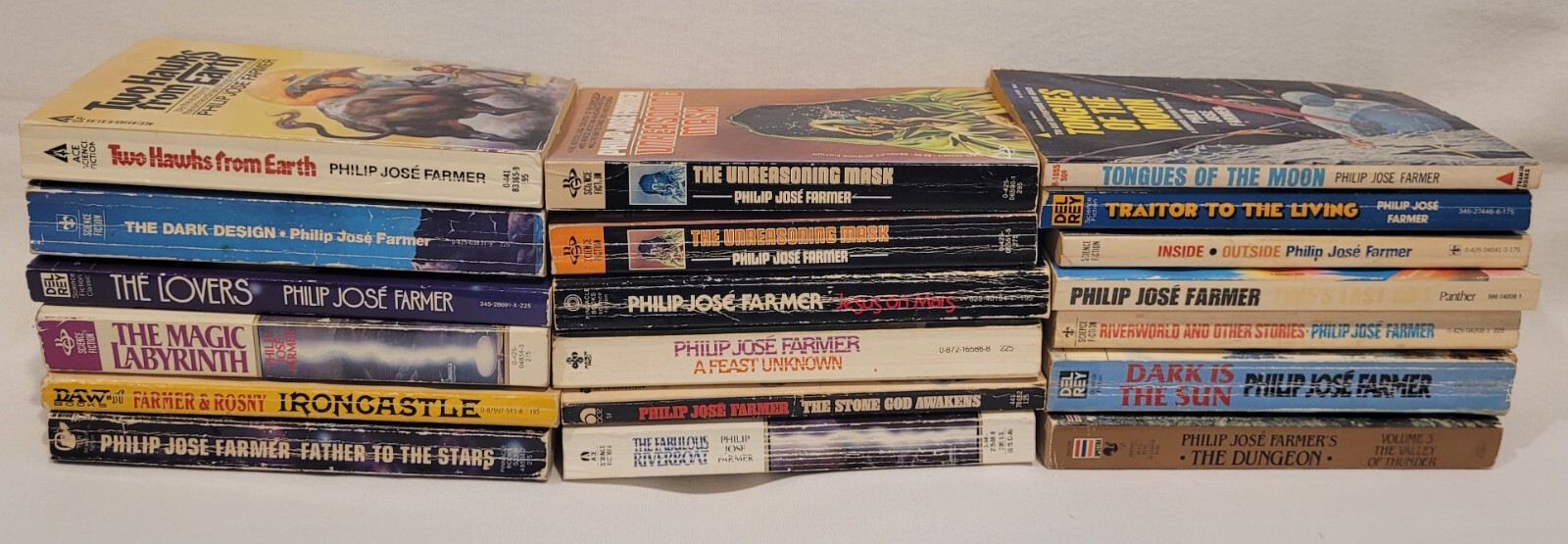 Books by Philip Jose Farmer…Pick 1 or more titles, Science Fiction & Fantasy