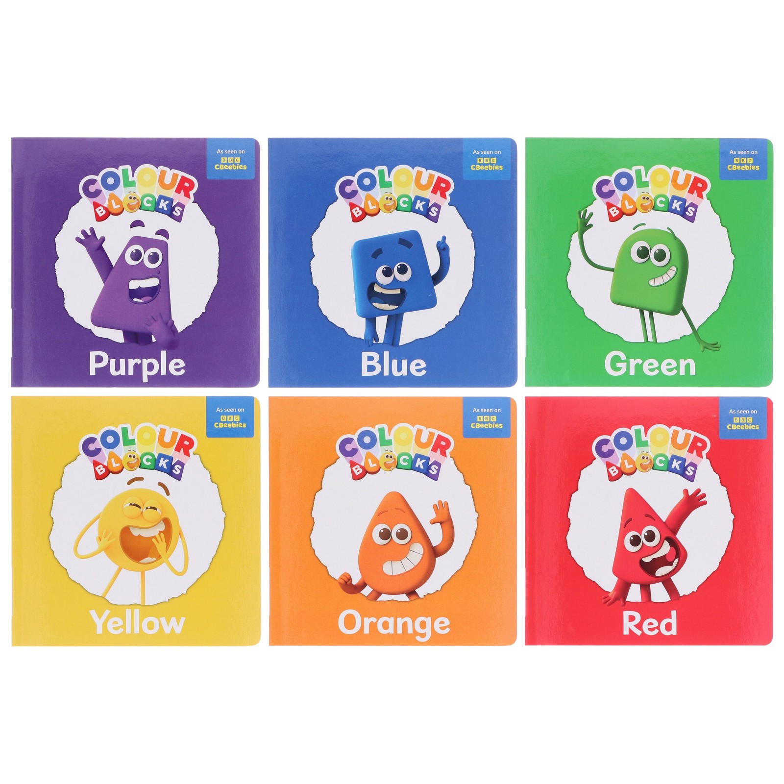 Colourblocks: My Big Box of Colours 6 Books Collection Set – Ages 3-6 – BB