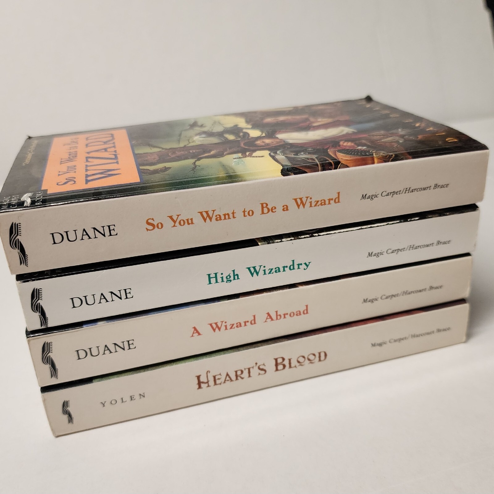 Young Wizard Series Diane Duane Heart’s Blood Jane Yolen Magic Carpet Books