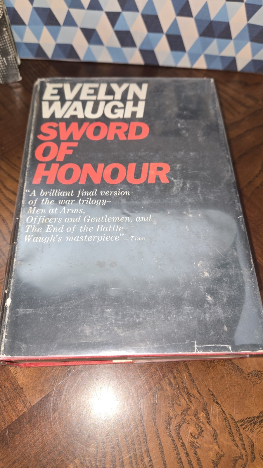 Lot 4 Evelyn Waugh Books HC Sword of Honor Unconditional Surrender Men At Arms