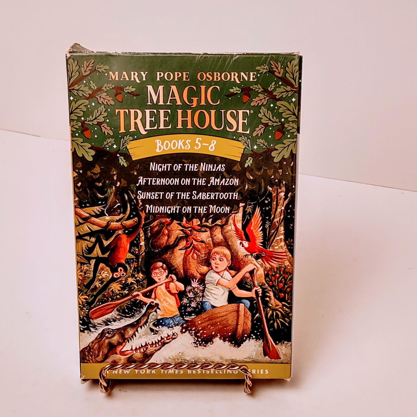 Mary Pope Osborne Magic Tree House Books 5-8 Boxed Set Fantasy Magic Action