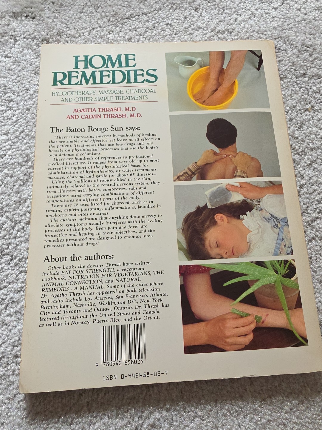 Home Remedies: Hydrotherapy, Massage, Charcoal, and Other Simple Treatments