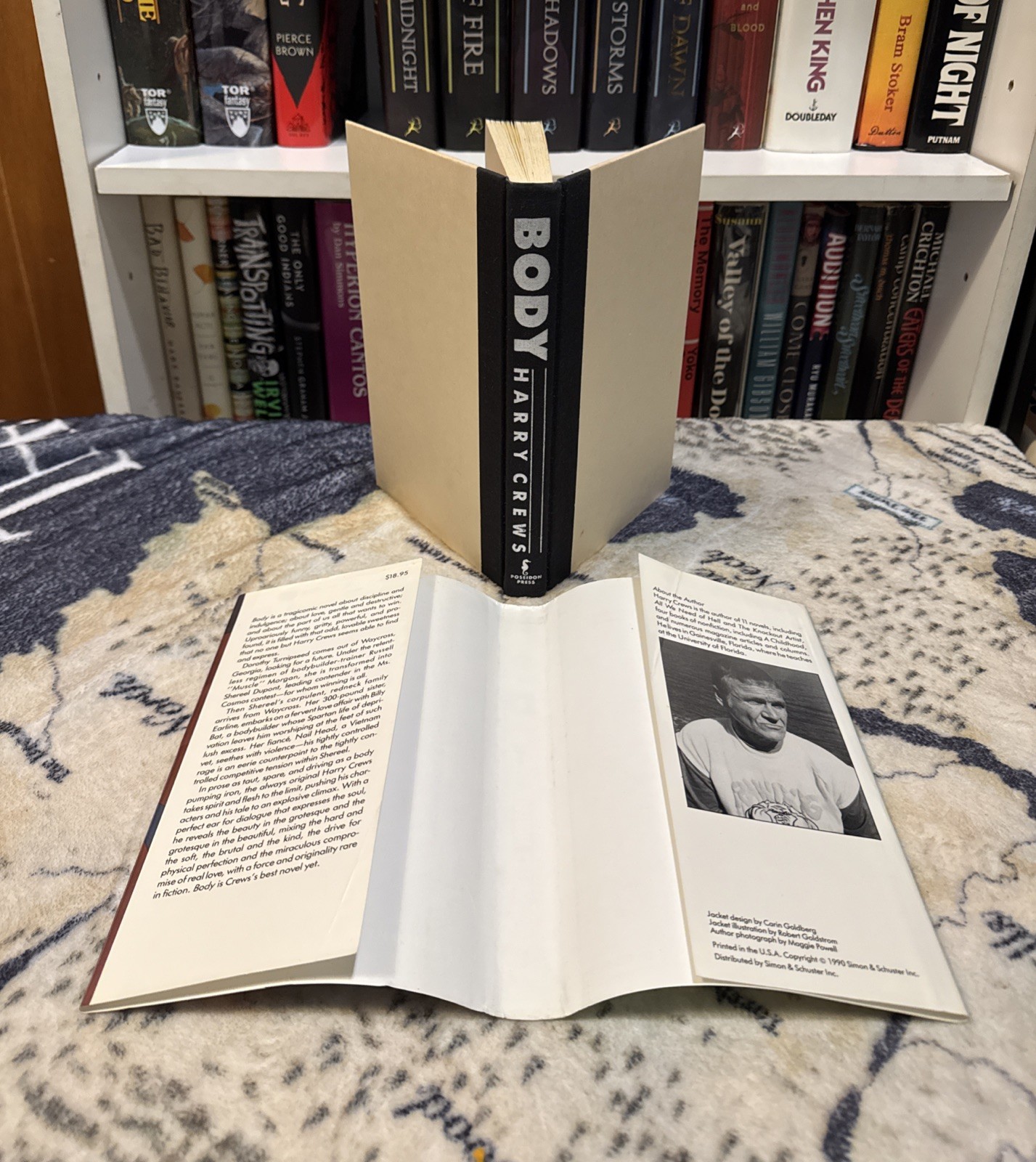 Body by Harry Crews (1990, Hardcover) First Edition/Print, 1st/1st, VG, $18.95