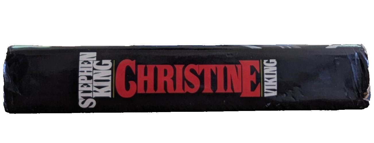 Christine, Stephen King, 1983 1st Printing by Viking Press, HC/DJ