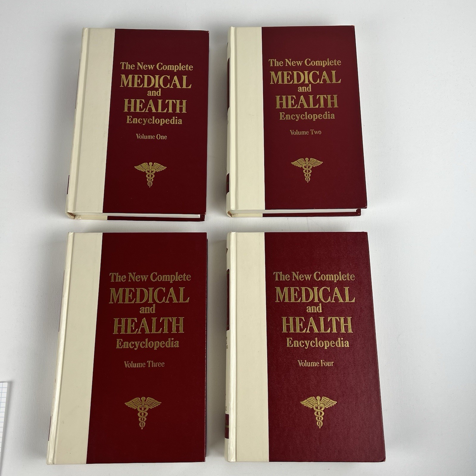 The New Complete Medical and Health Encyclopedia Vol 1-4 Hardcover Book Lot