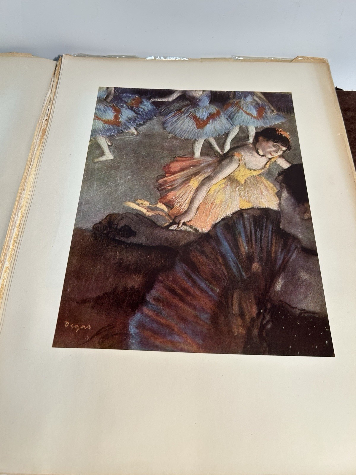Vintage 1952 Degas 16 Full Color Prints Harry N Abrams Art Portfolio Folio