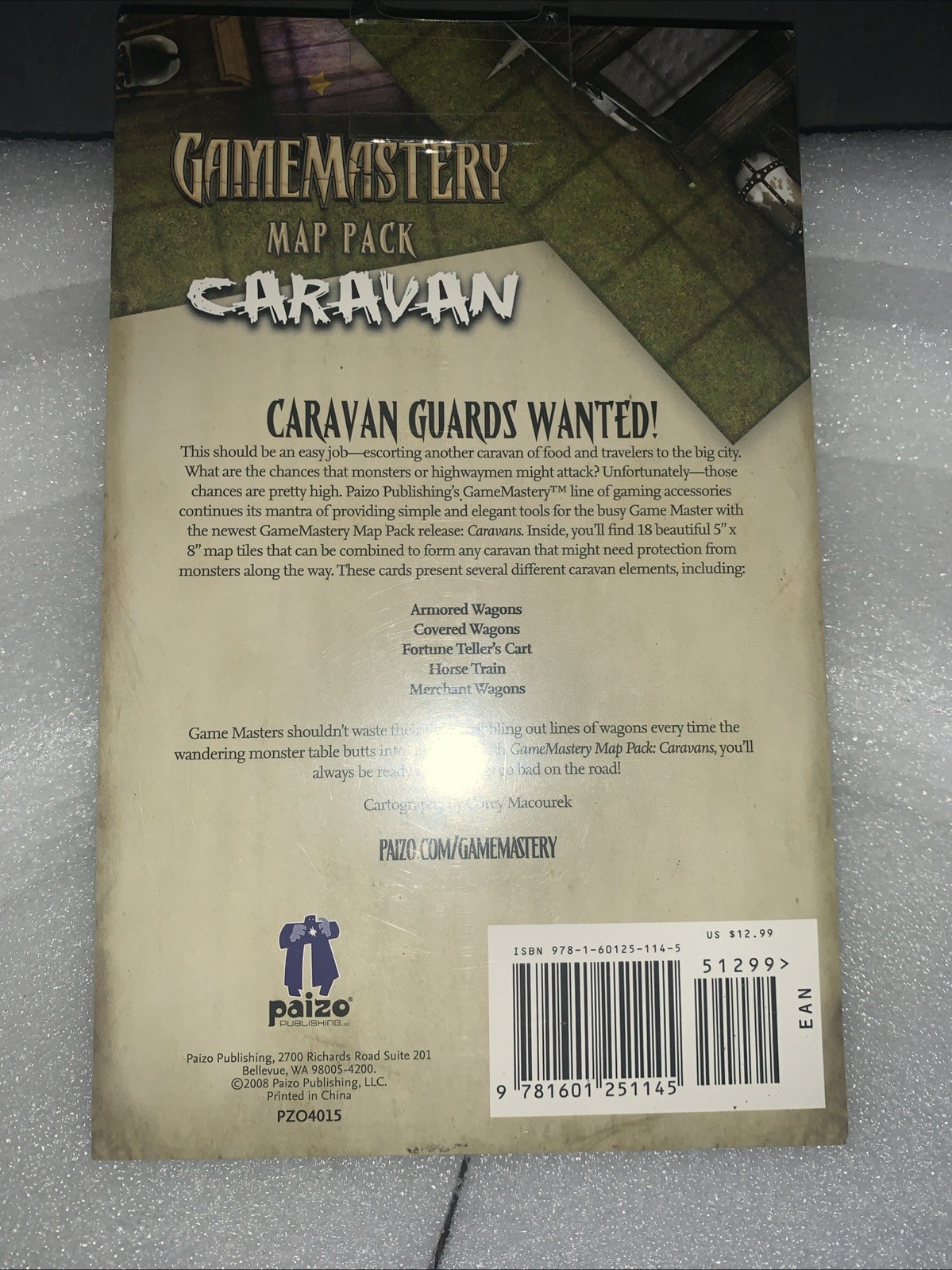 Caravan by Corey MacOurek and Paizo Staff (2008, Game)