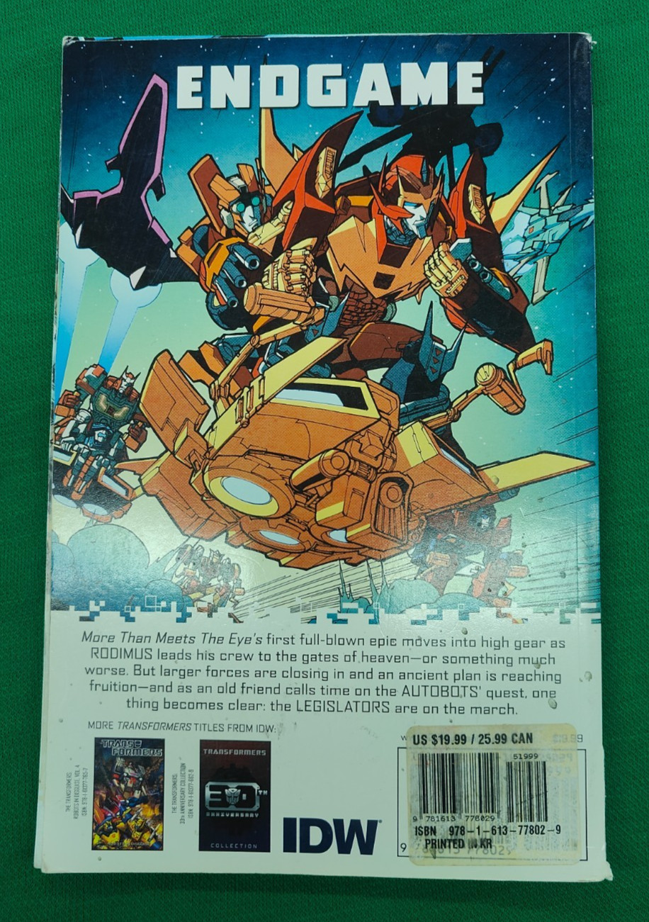 IDW Transformers More Than Meets The Eye Volume 5 TPB