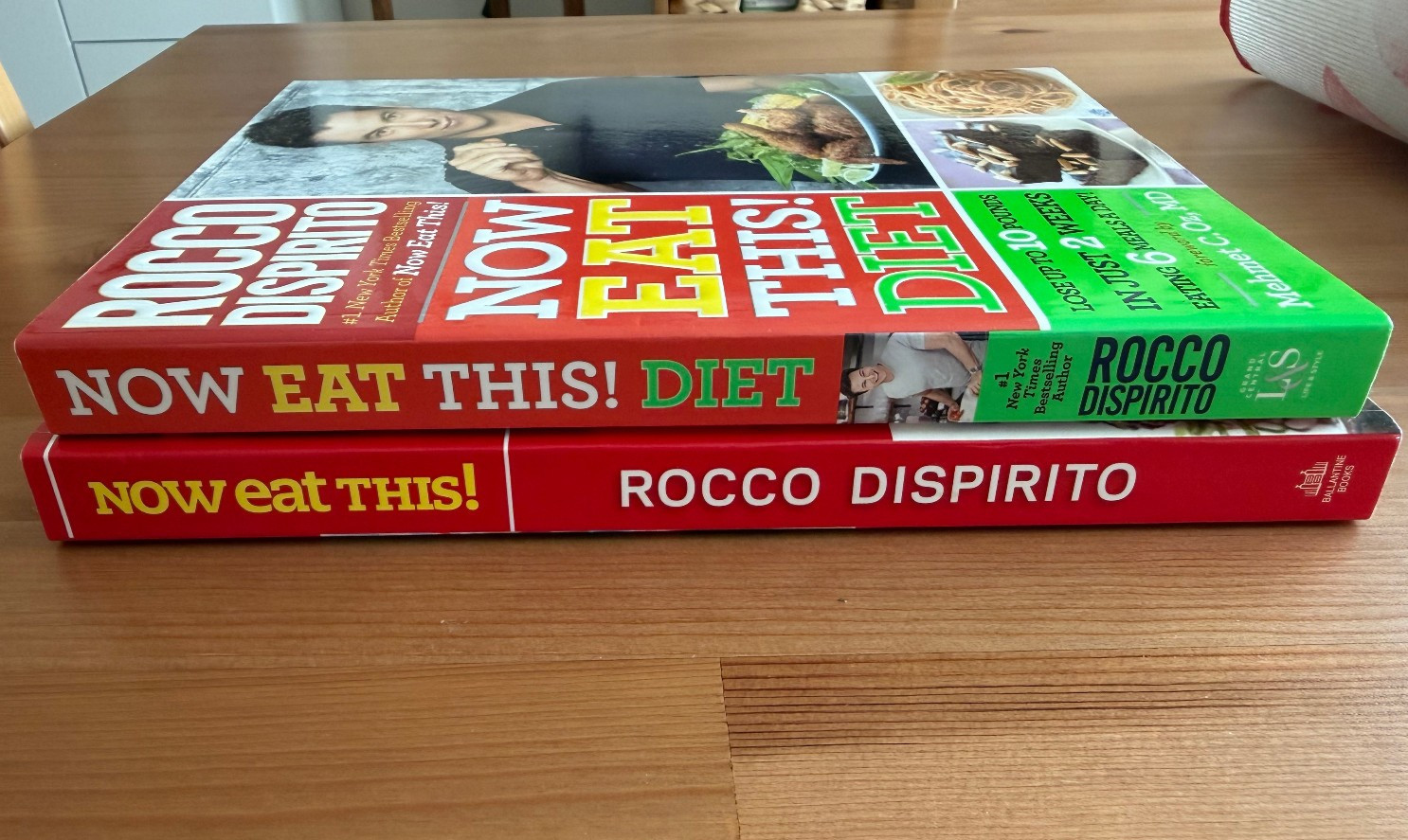 Rocco Dispirito Now Eat This Cookbook and Diet Book Low Calorie Food Healthy 2