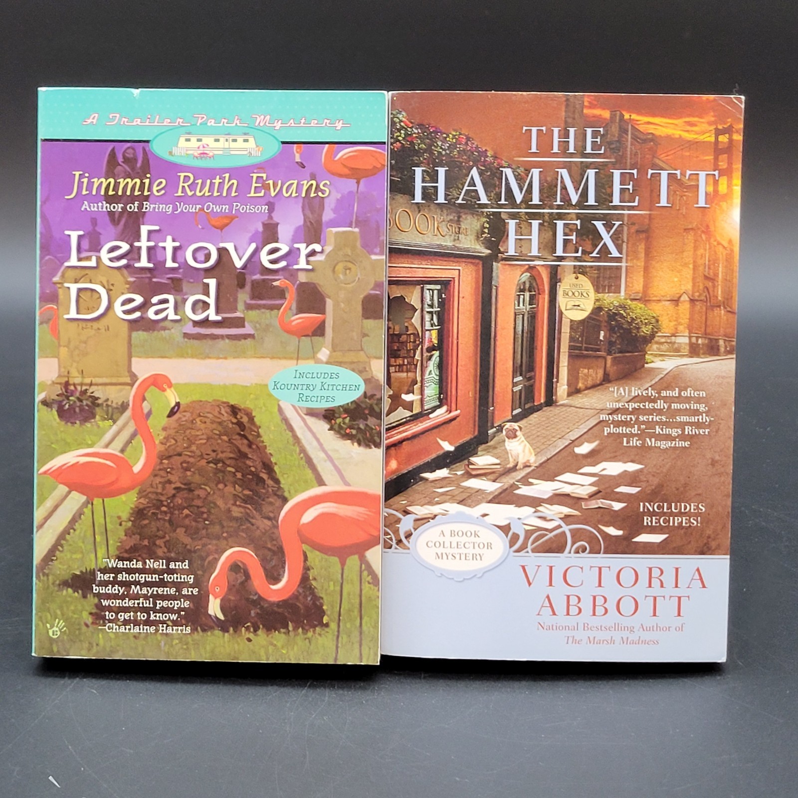 Lot Of 9 MISC Cozy Murder Mystery Books Various Authors & Titles PB & HC
