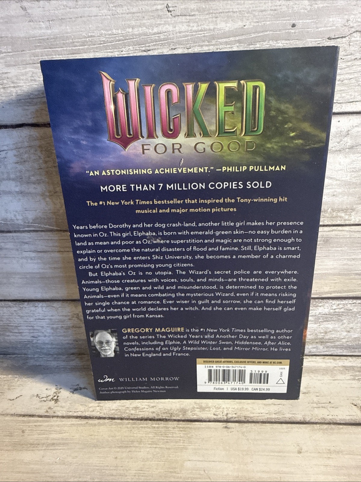 New! Wicked A Novel by Gregory Maguire (Paperback) Second Movie Tie In Edition