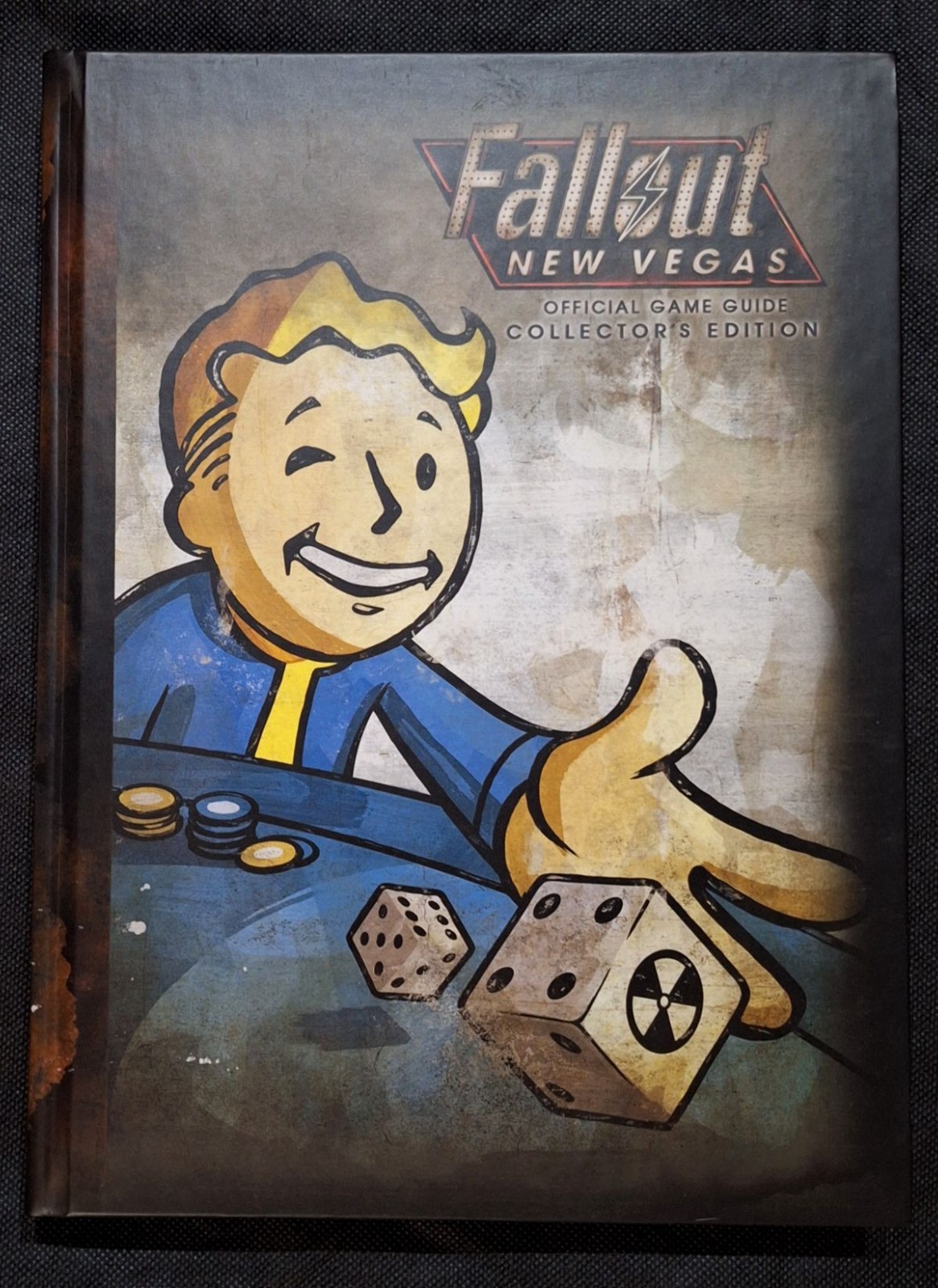 Fallout New Vegas Official Game Guide Collector’s Edition with map