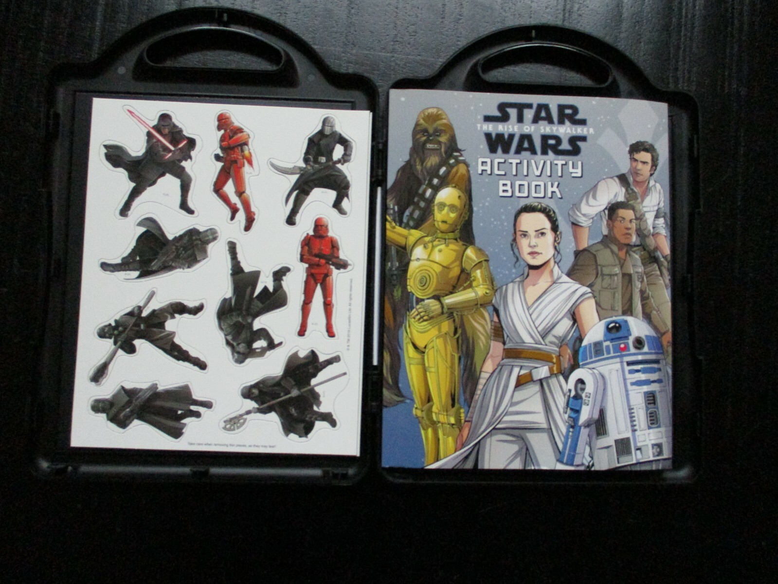 Star Wars The Rise of Skywalker Book and Magnetic Play Set ~ NEW