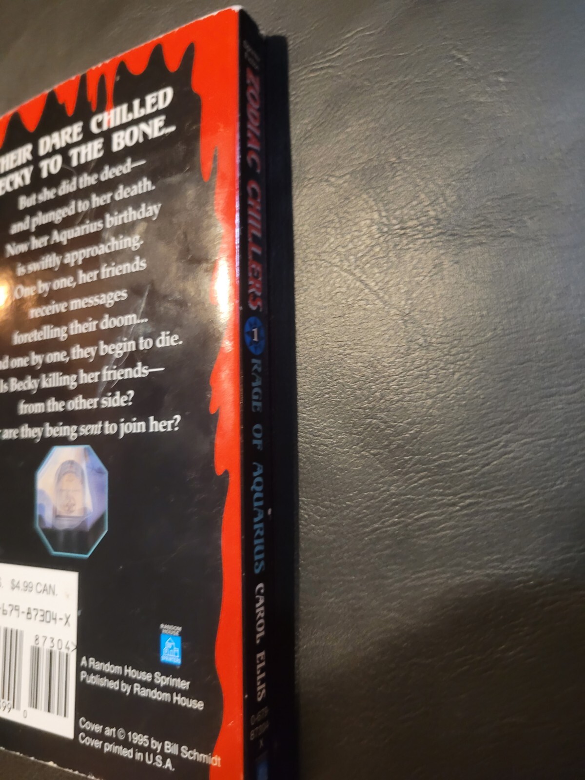 Zodiac Chillers Ser.: Rage of Aquarius by Carol Ellis (1995, Digest Paperback)