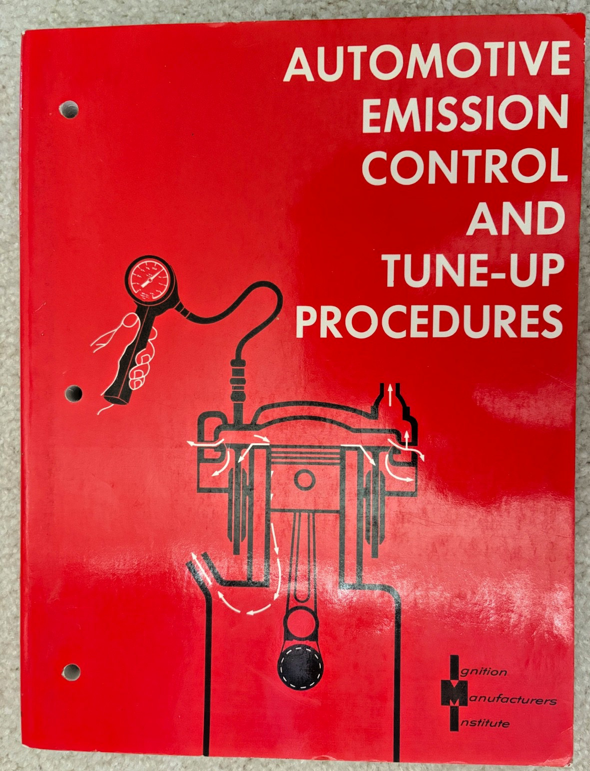 Lot 6 Vintage Manuals Automotive Testing and Diagnosis Emission Control Tune-Up