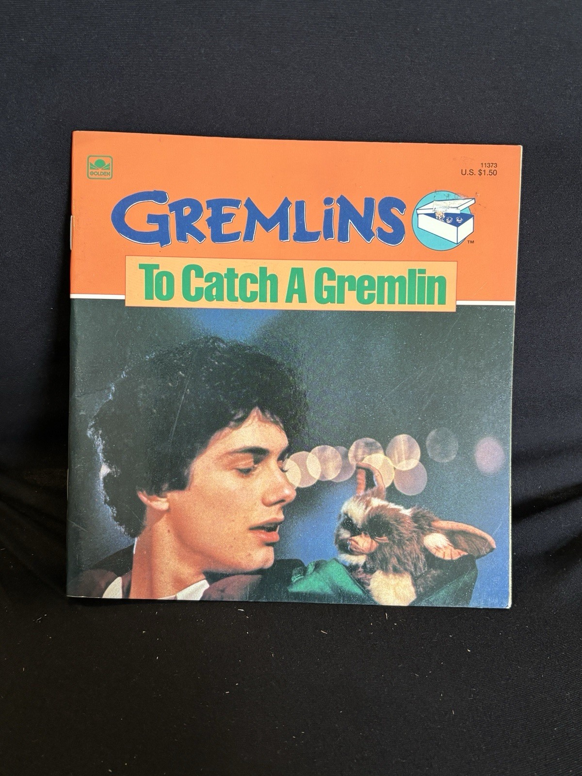 Gremlins Golden Book To Catch A Gremlin VTG 1984 Warner Bros Storybook Gizmo HTF