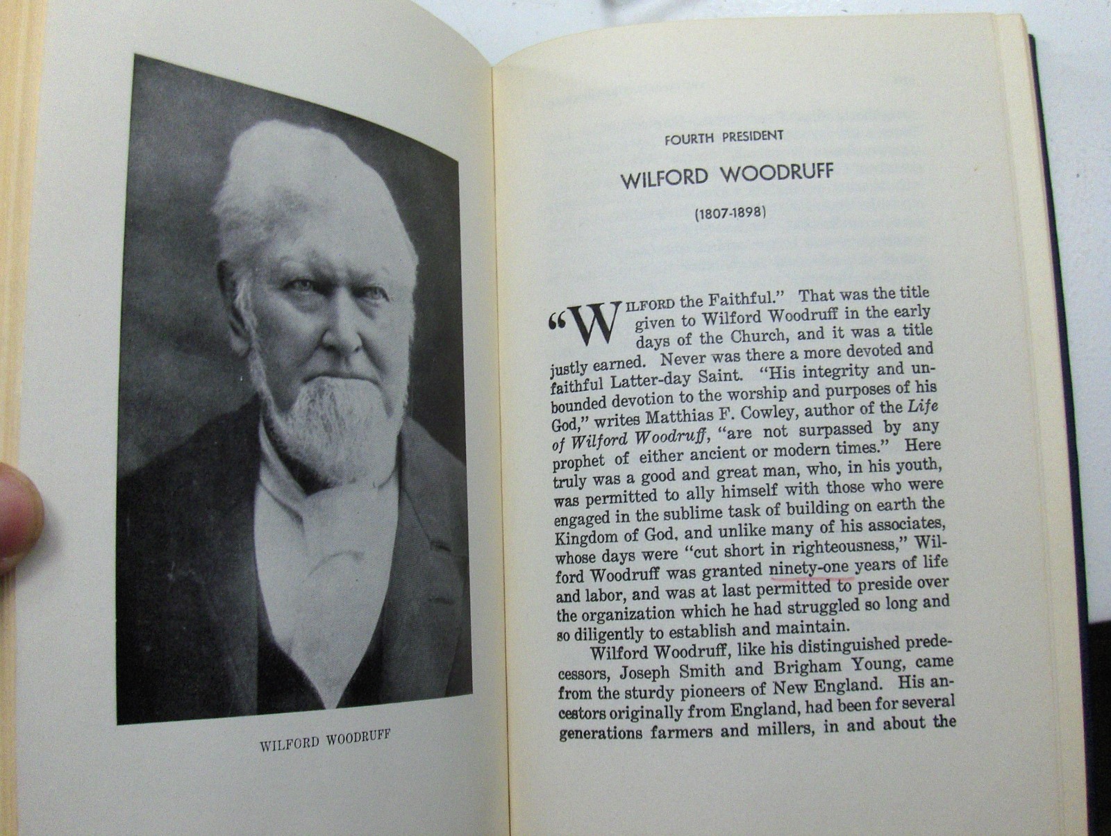 THE PRESIDENTS OF THE Mormon LDS CHURCH 1960 – 9 Biographies Nibley Must Have!