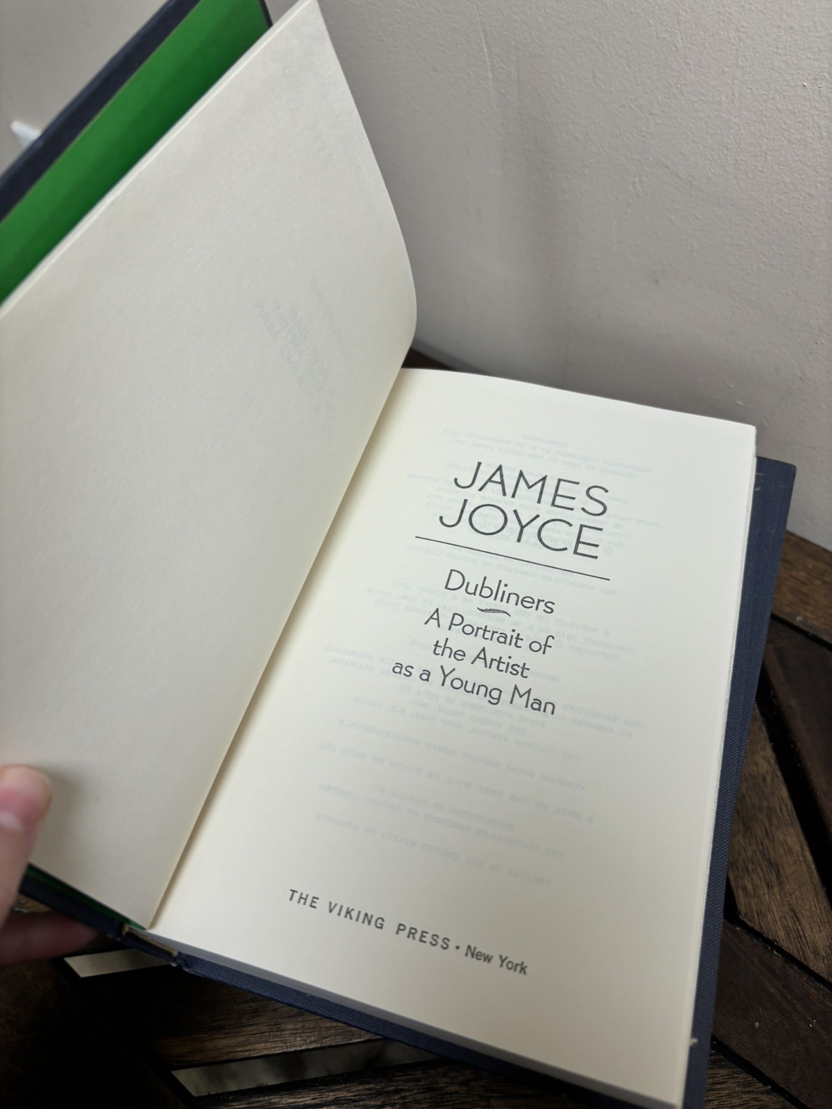3 James Joyce Novels: Finnegans Wake, Ulysses, Dubliners By Viking Press