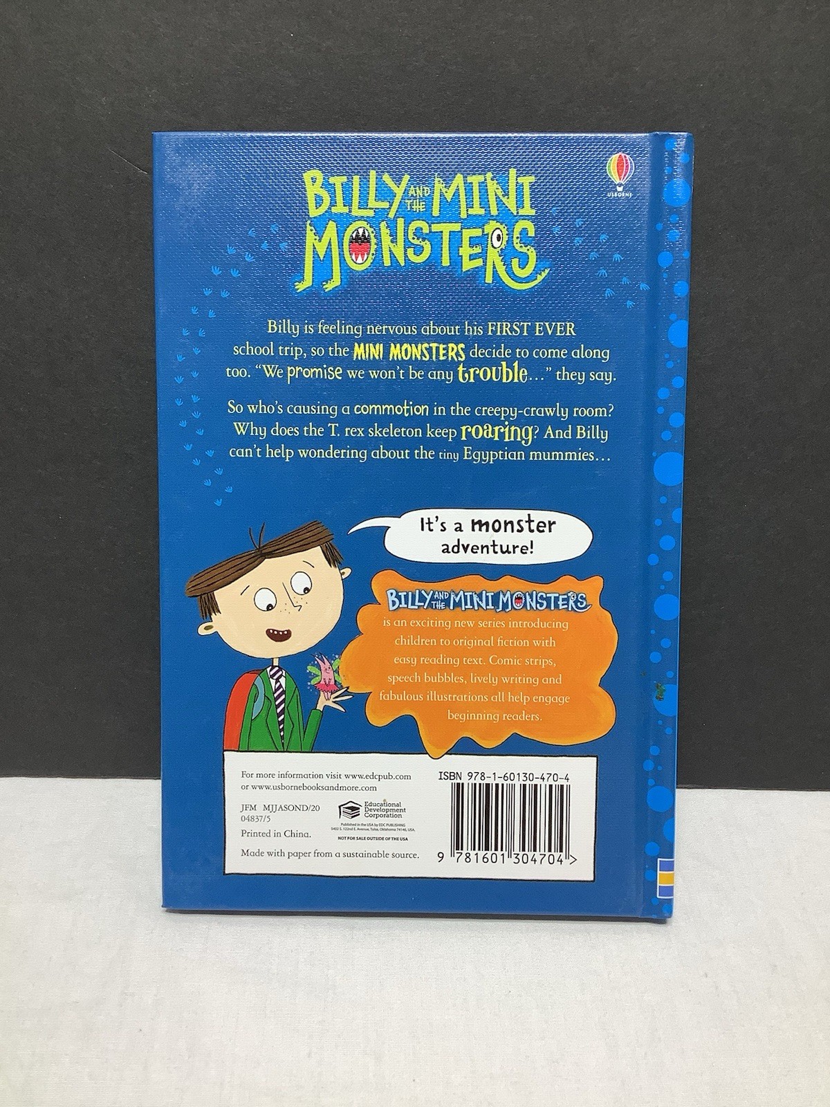 Usborne Billy and the Mini Monsters Books Lot of 9 Hard Cover EUC