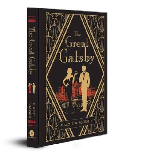 The Great Gatsby (DELUXE HARDBOUND EDITION) – Hardcover – GOOD