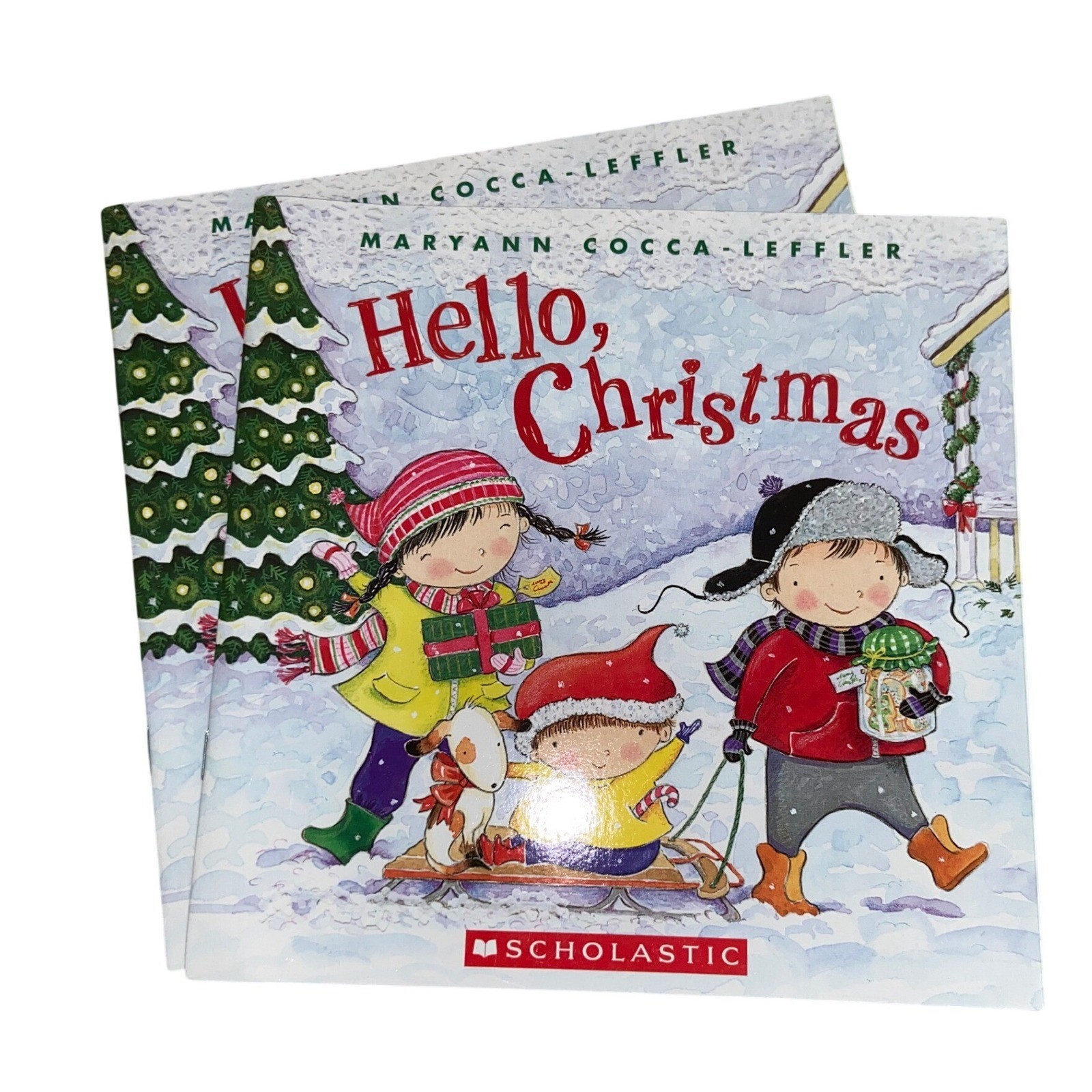 Lot of 12 Childrens Christmas Winter Themed Variety Books Scholastic Collection