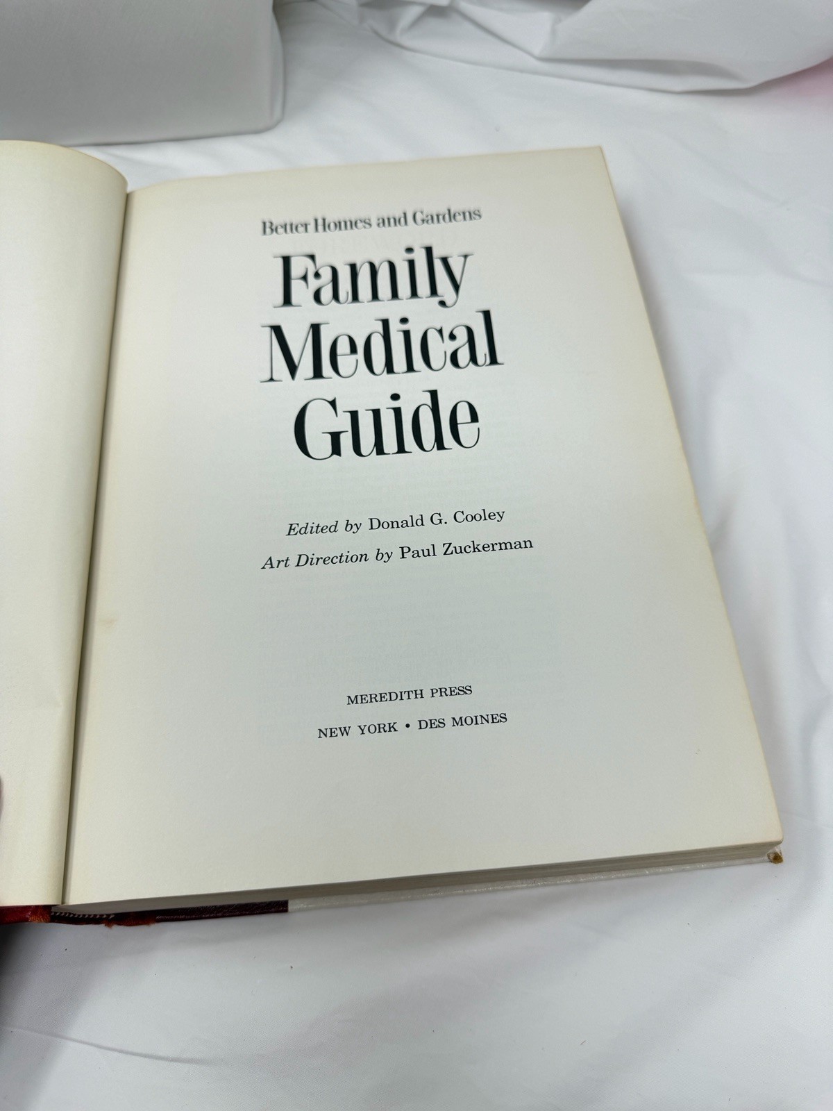 Vintage Better Homes and Gardens Family Medical Guide 1964 Hardcover
