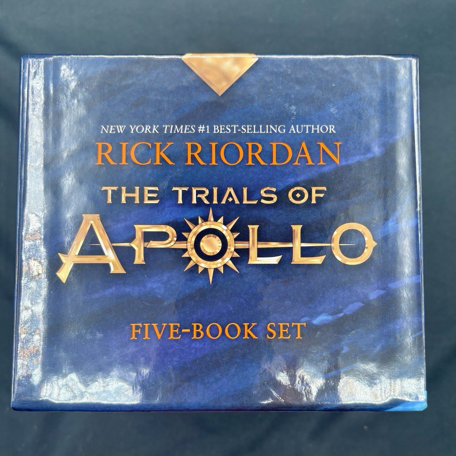 Trials of Apollo 5 Book Hardcover Box Set – Rick Riordan Disney Hyperion 2020
