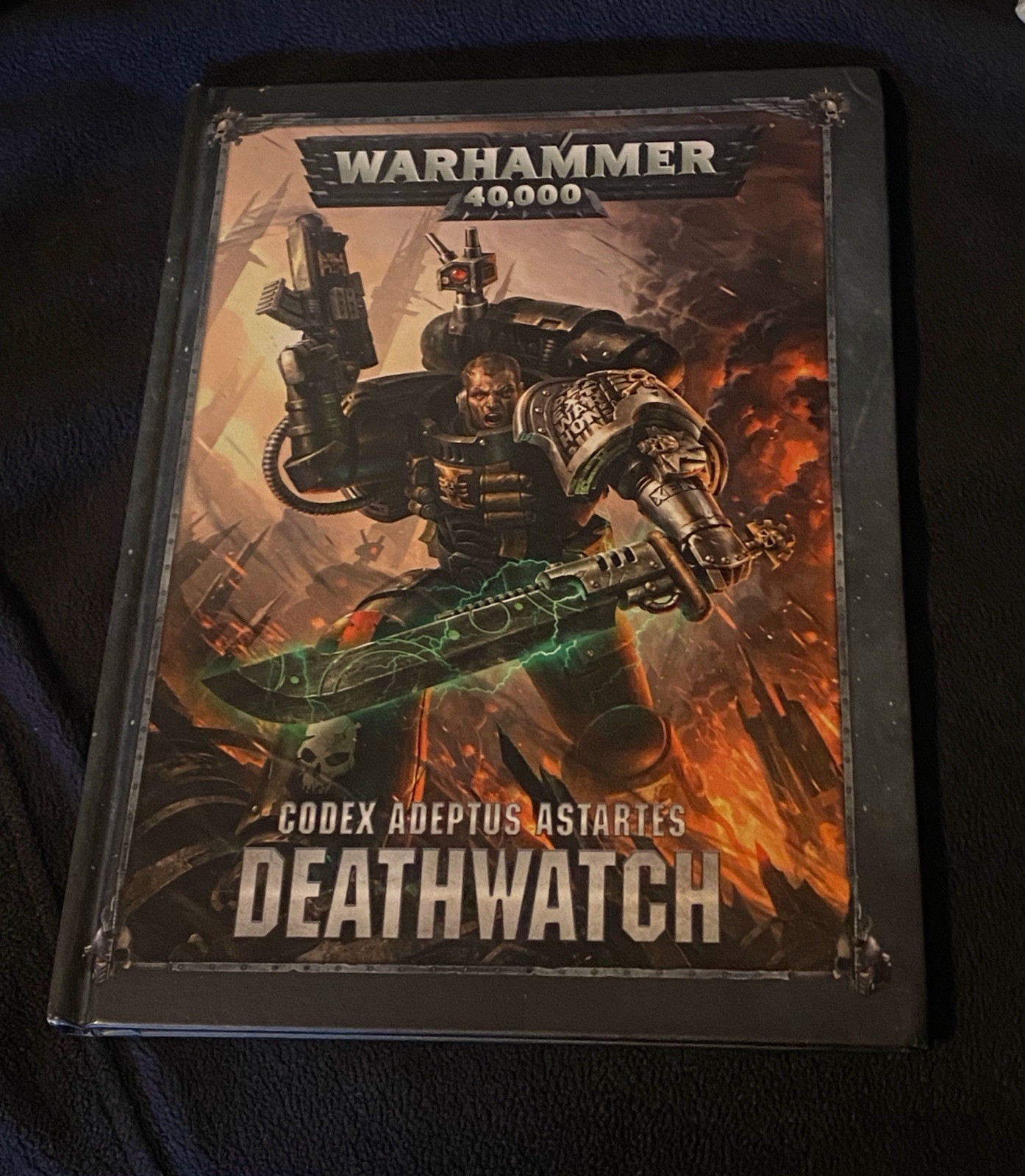 Warhammer 40K – Codex Adeptus Astartes Deathwatch – Very Good Condition