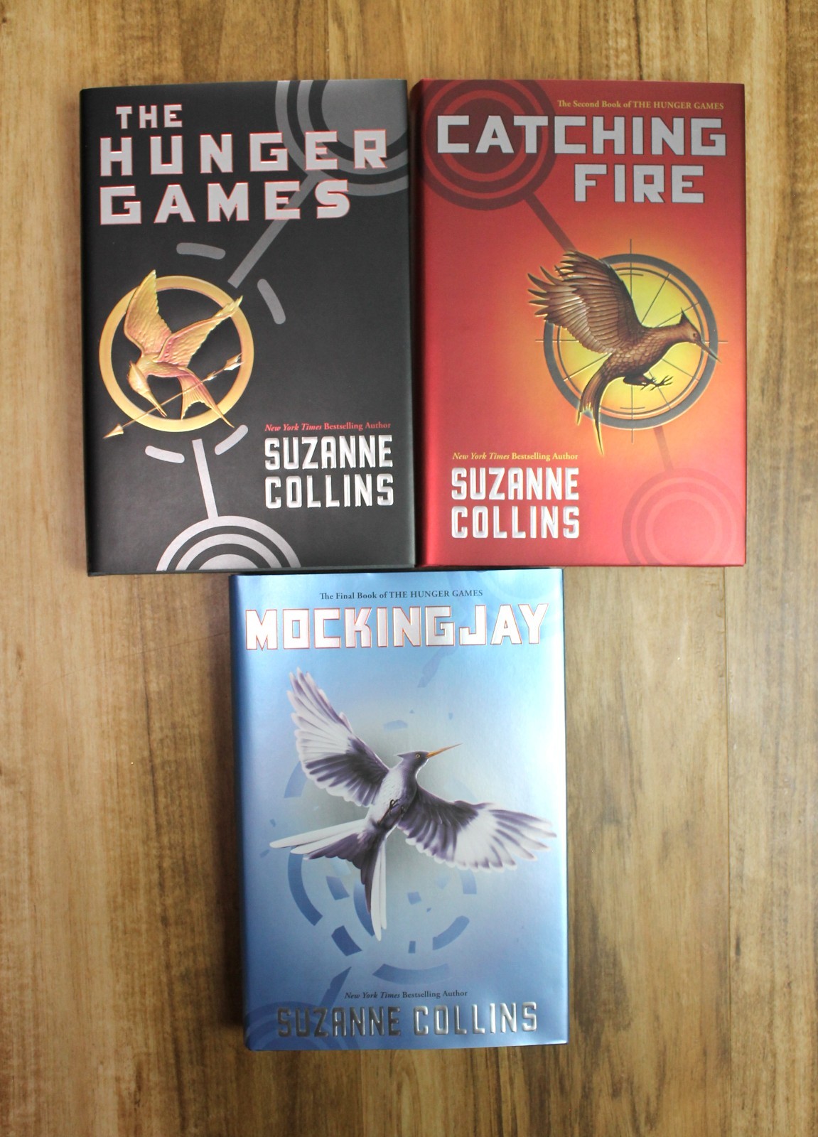 Hunger Games Catching Fire Mockingjay Trilogy Hardcover Box Set Suzanne Collins
