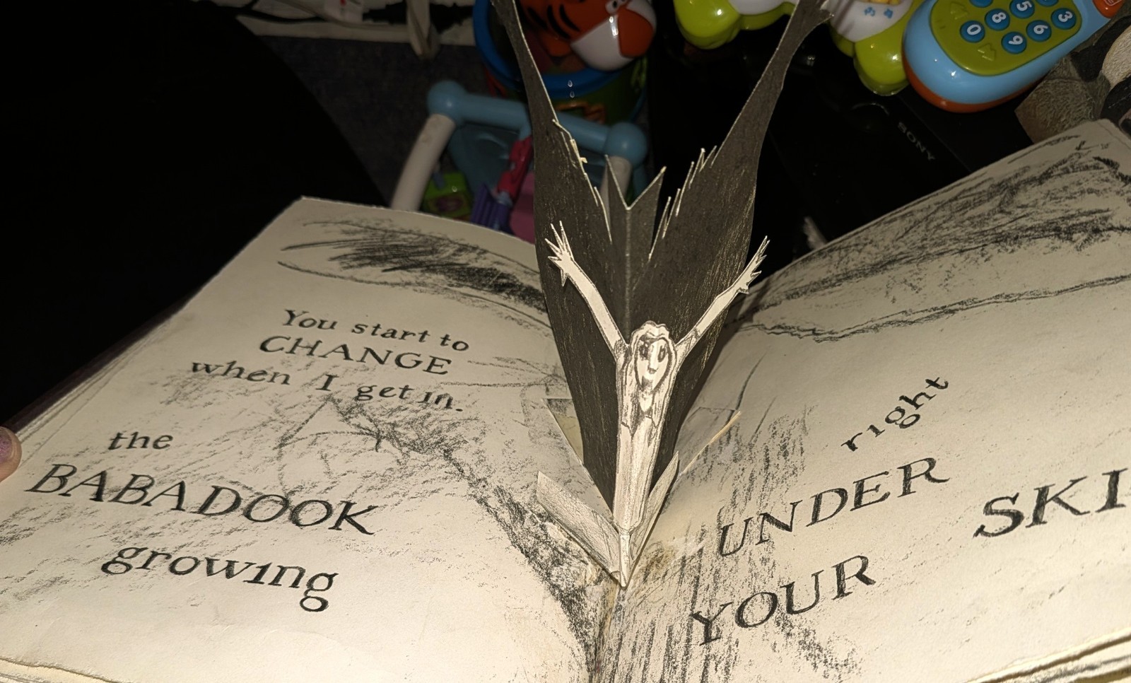 RARE Babadook Pop-up Book Hand Signed First Edition Mister Babadook