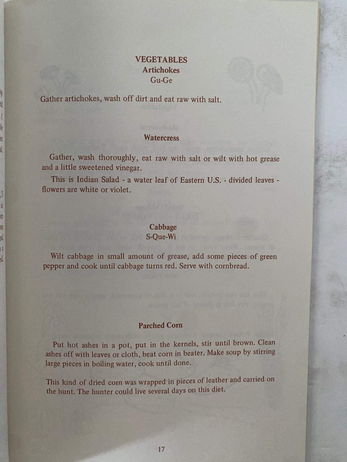 Indian Cookin Recipes Indigenous American Cuisine Vintage Cookbook