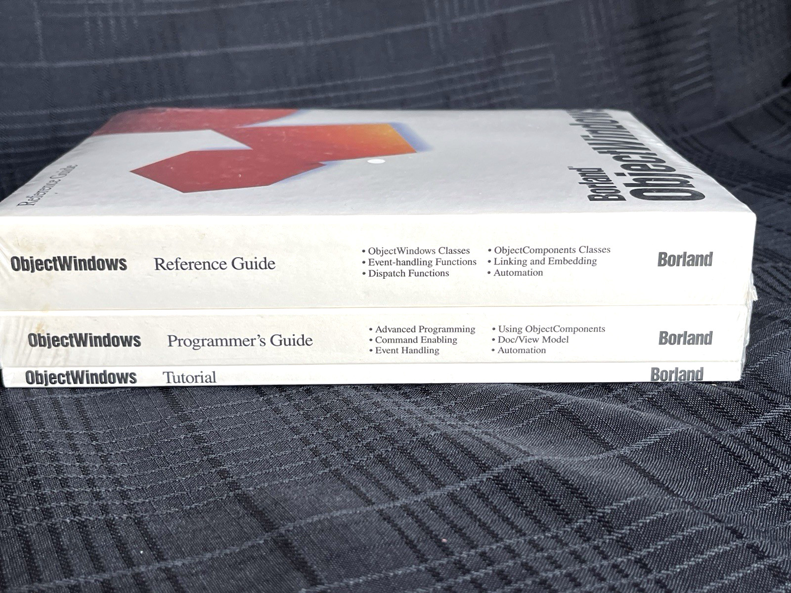 NEW Borland Object Windows Version 2.5 Reference THREE MANUALS Sealed