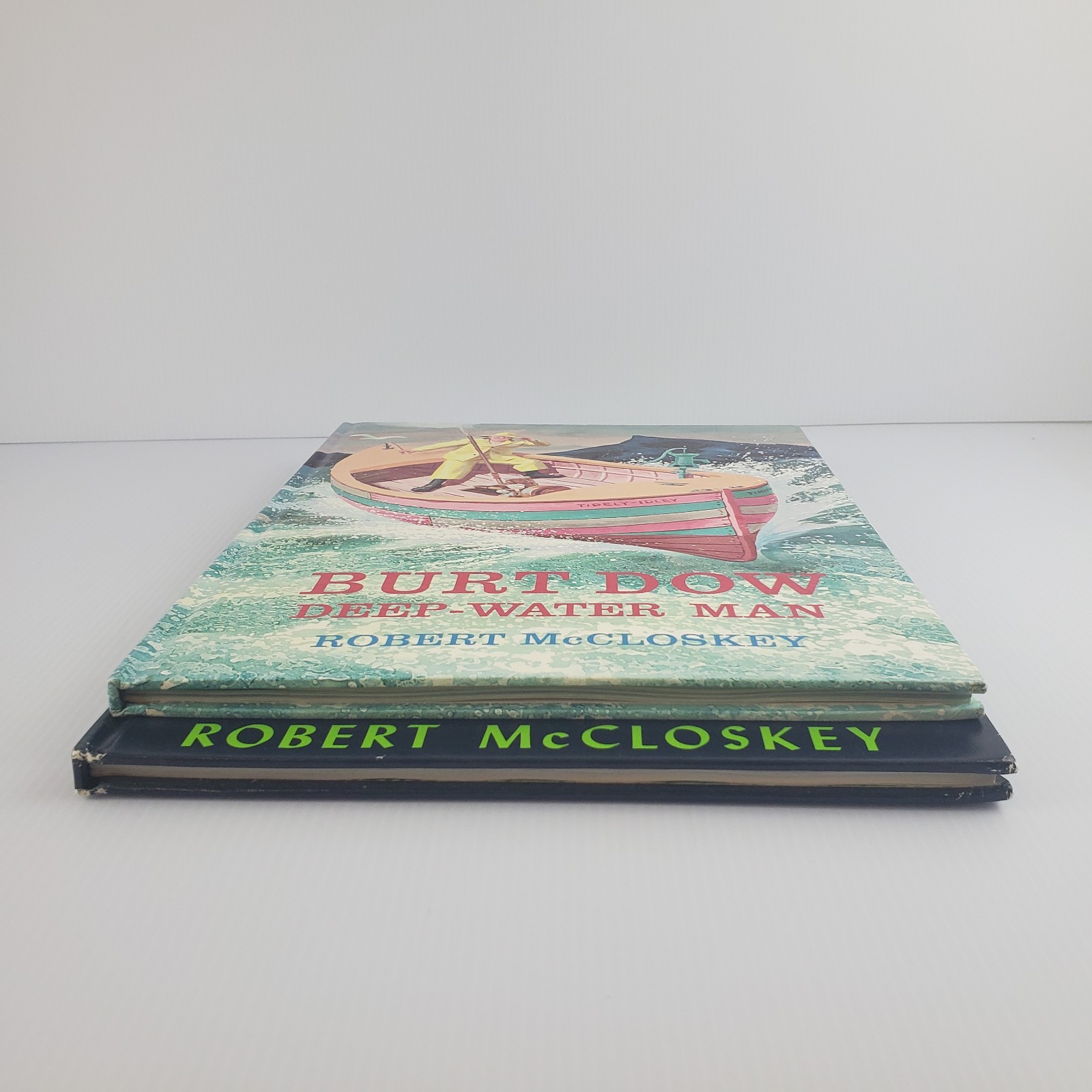 Burt Dow Deep Water Man & One Morning in Maine by Robert McCloskey Hardcover