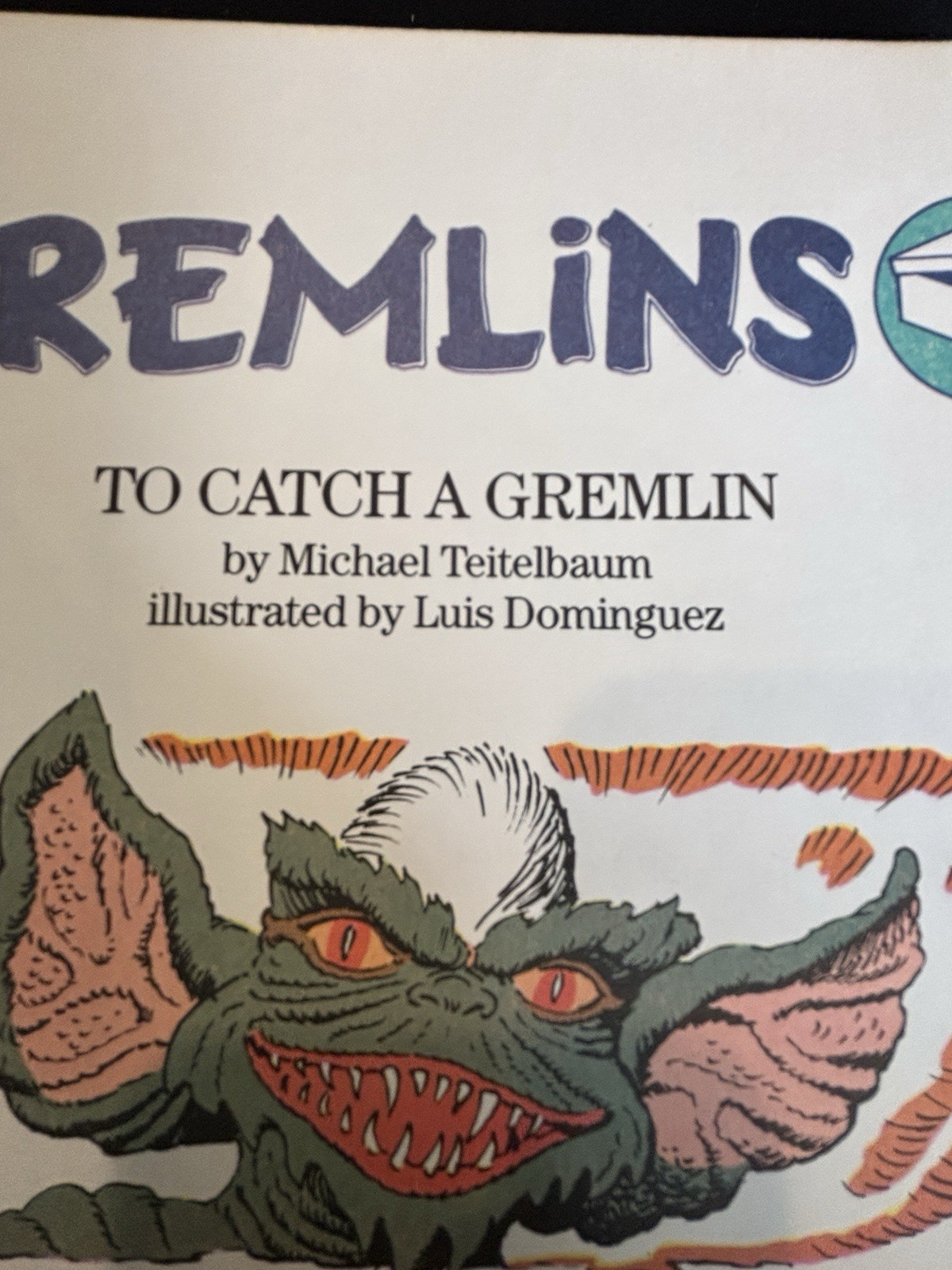Gremlins Golden Book To Catch A Gremlin VTG 1984 Warner Bros Storybook Gizmo HTF