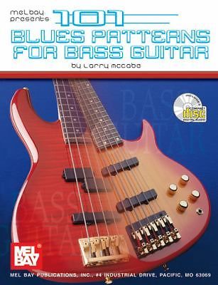 101 Blues Patterns for Bass Guitar, McCabe, Larry Book