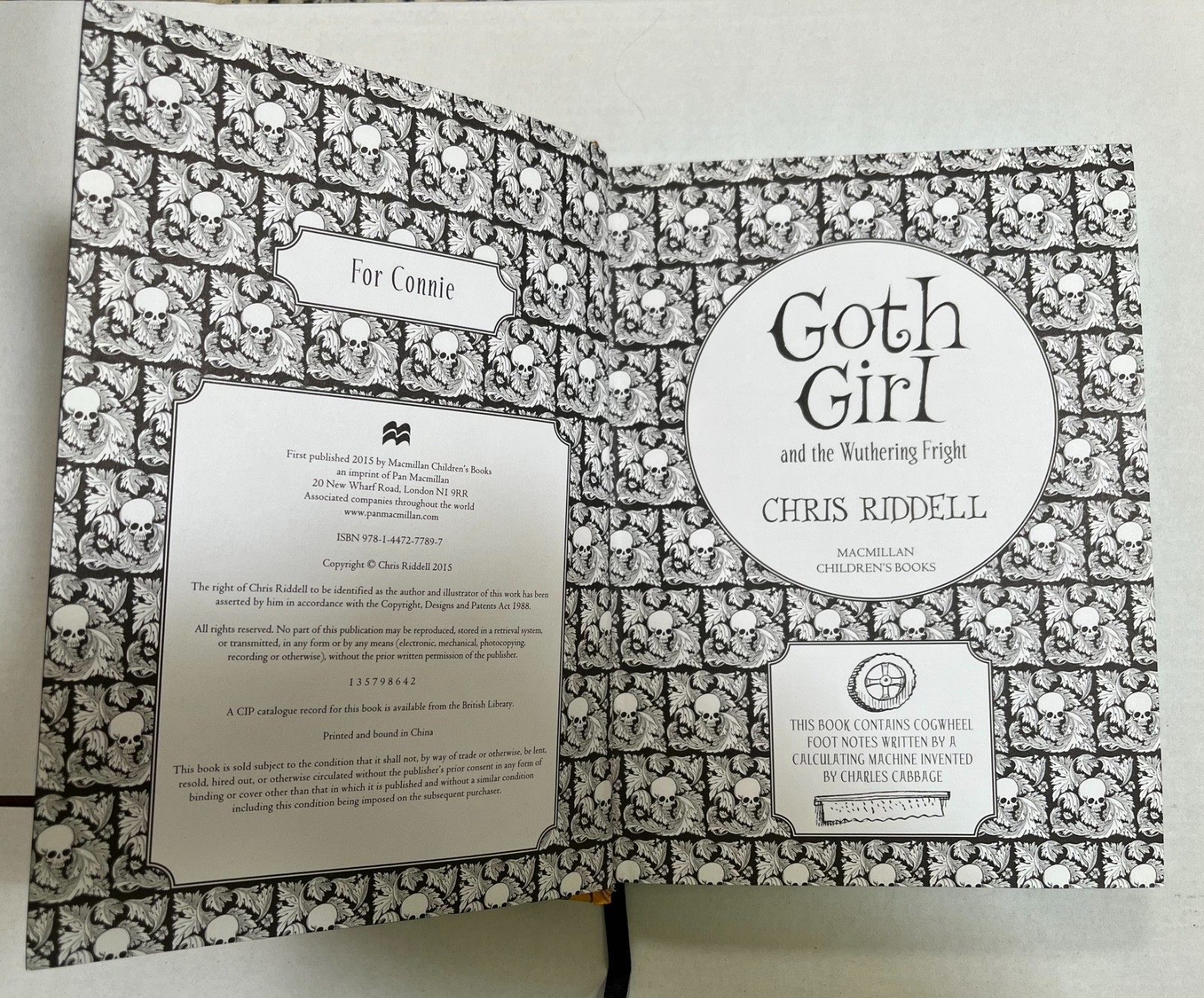Goth Girl Series (4 books) – Chris Riddell – Hardcover