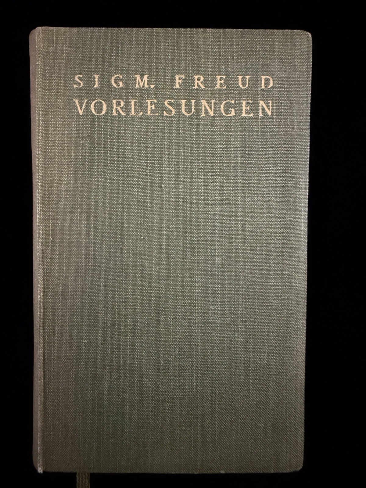 Sigmund Freud Vorlesungen Zur Einführung In Die Psychoanalyse 1926 German HC