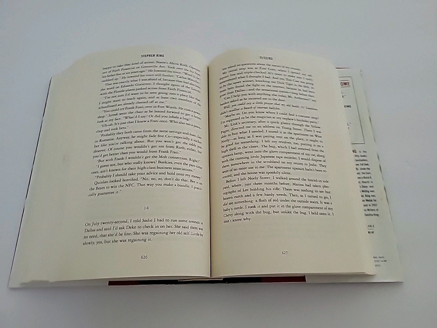 11/22/63: A JFK Novel by Stephen King 1st Edition 1st Print Hardcover